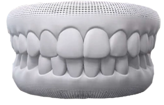 Simulação 3D do resultado, depois